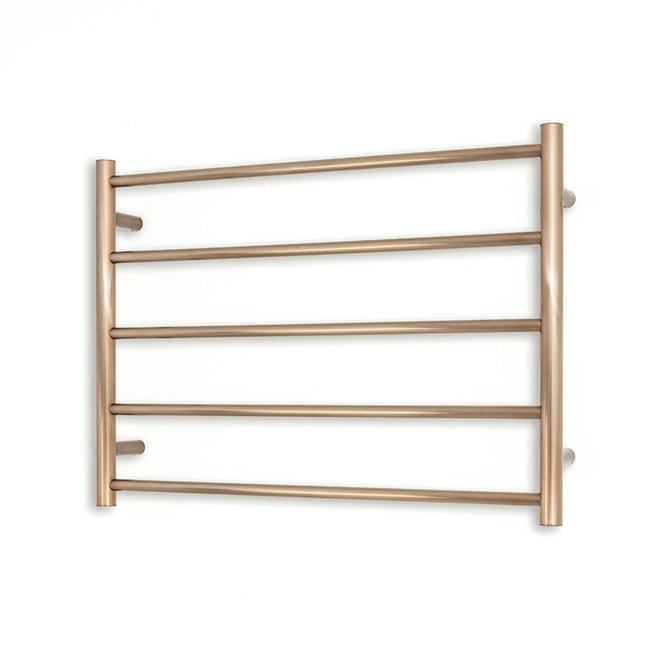 Radiant Heated Round Ladder 750 x 550mm Champagne CH-RTR03 - The Blue Space