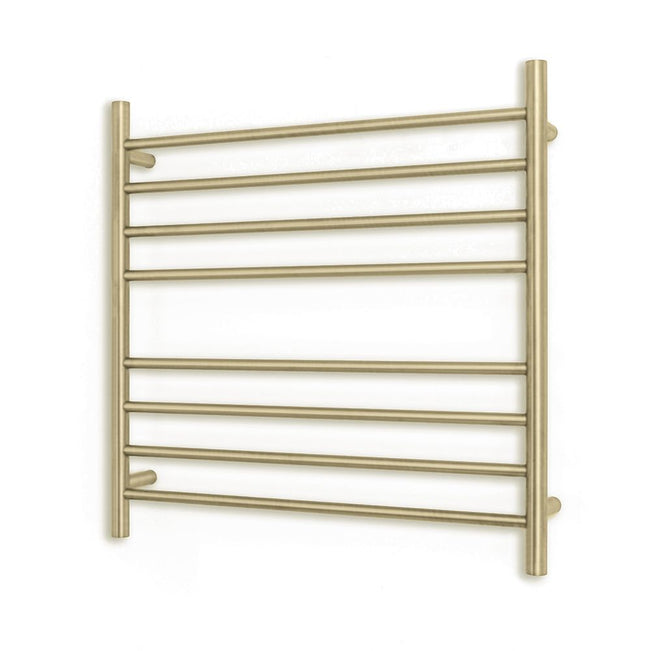 Radiant Heated Round Ladder 750mm x 750mm Light Gold LG-RTR06 - The Blue Space