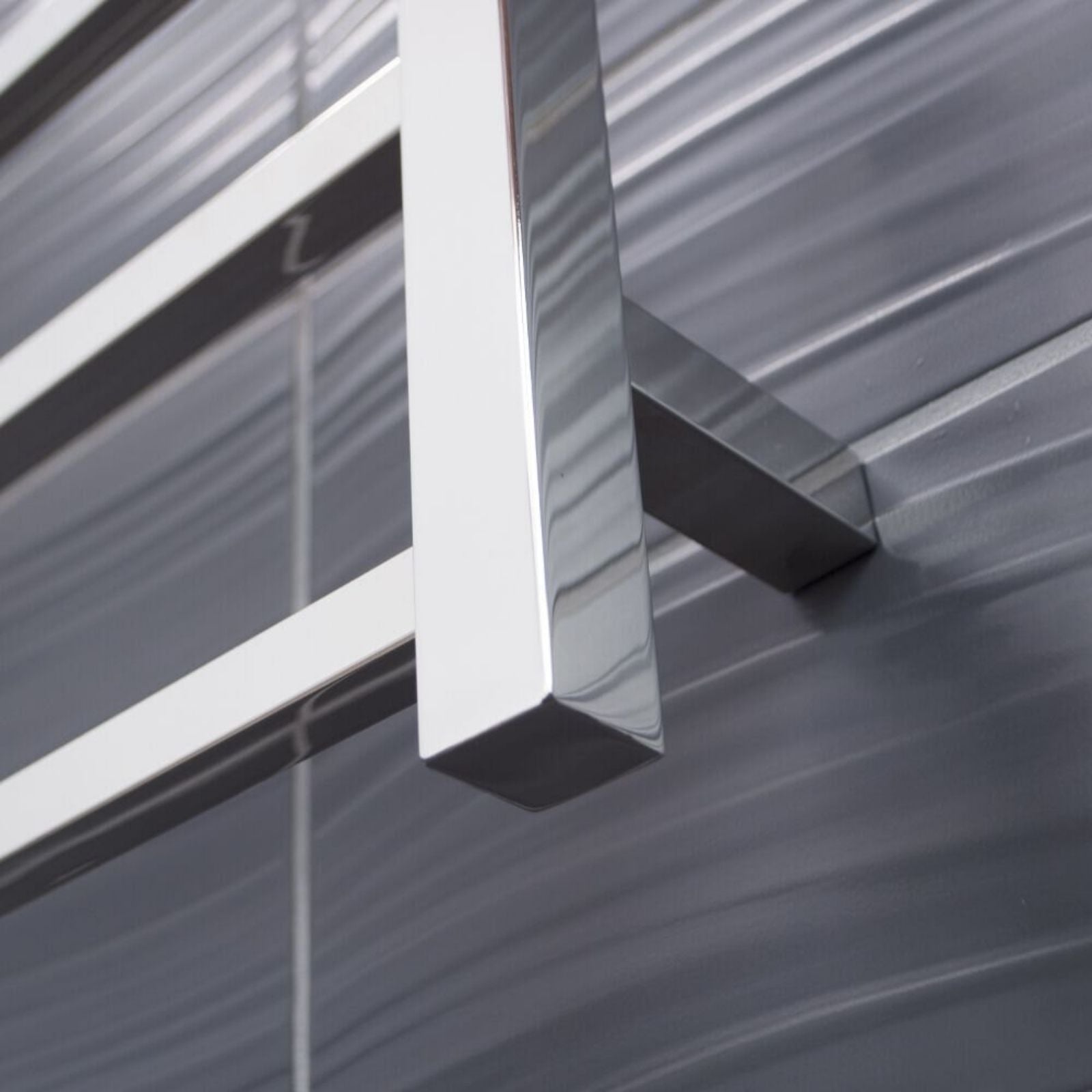 Close Radiant Heated Square Ladder 800 X 1000mm Mirror Polished STR05 - The Blue Space