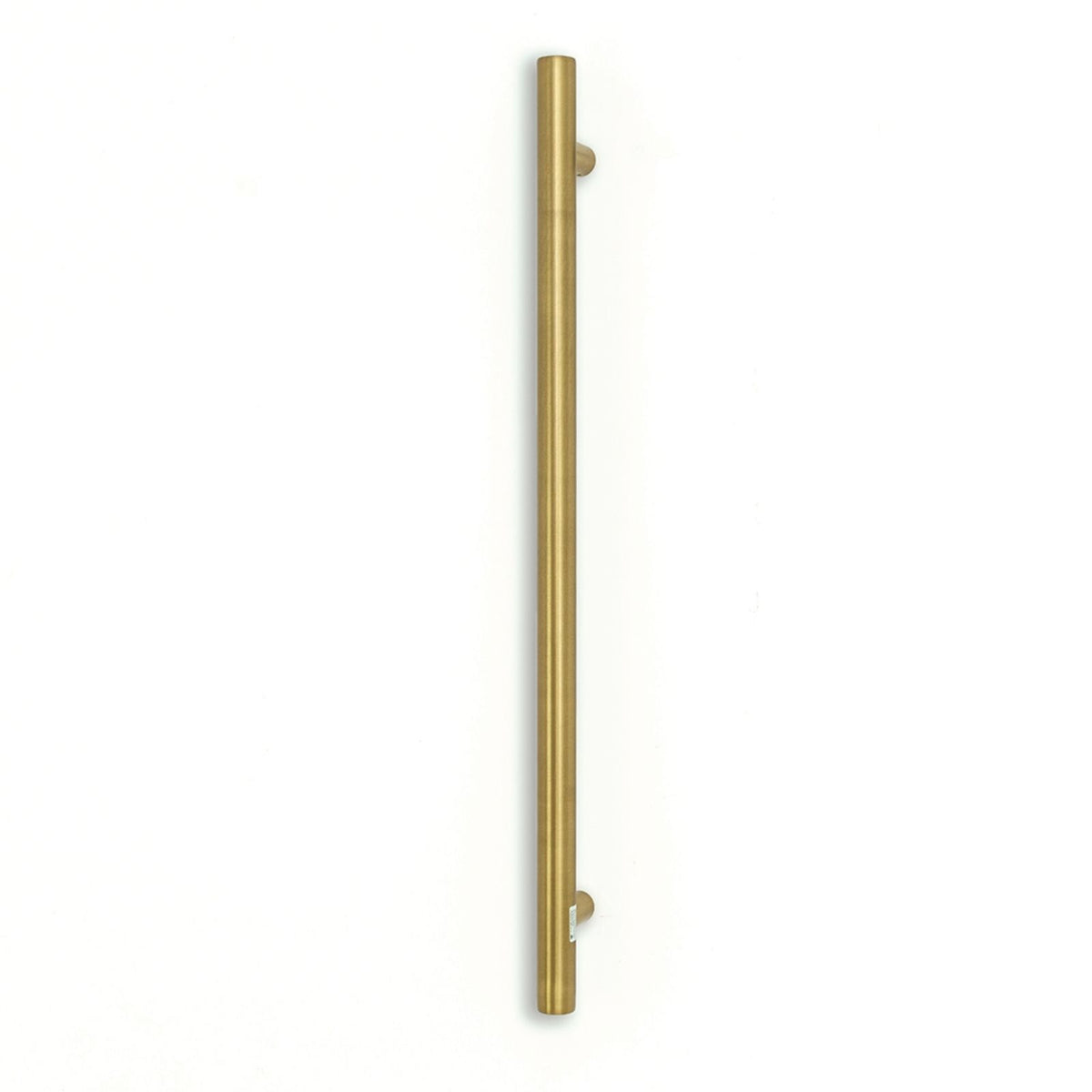 Radiant Vertical Round Single Bar Heated - Brushed Gold