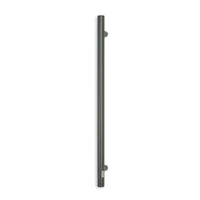 Radiant Heated Vertical towel rail 40 x 950mm Gun Metal grey GMG-VTR-950 - The Blue Space