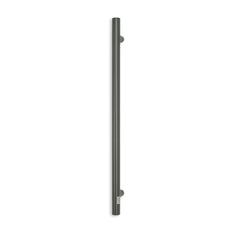 Radiant Heated Vertical towel rail 40 x 950mm Gun Metal grey GMG-VTR-950 - The Blue Space