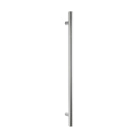 Radiant Heated Vertical towel rail 40 x 950mm Mirror Polished VTR-950 - The Blue Space