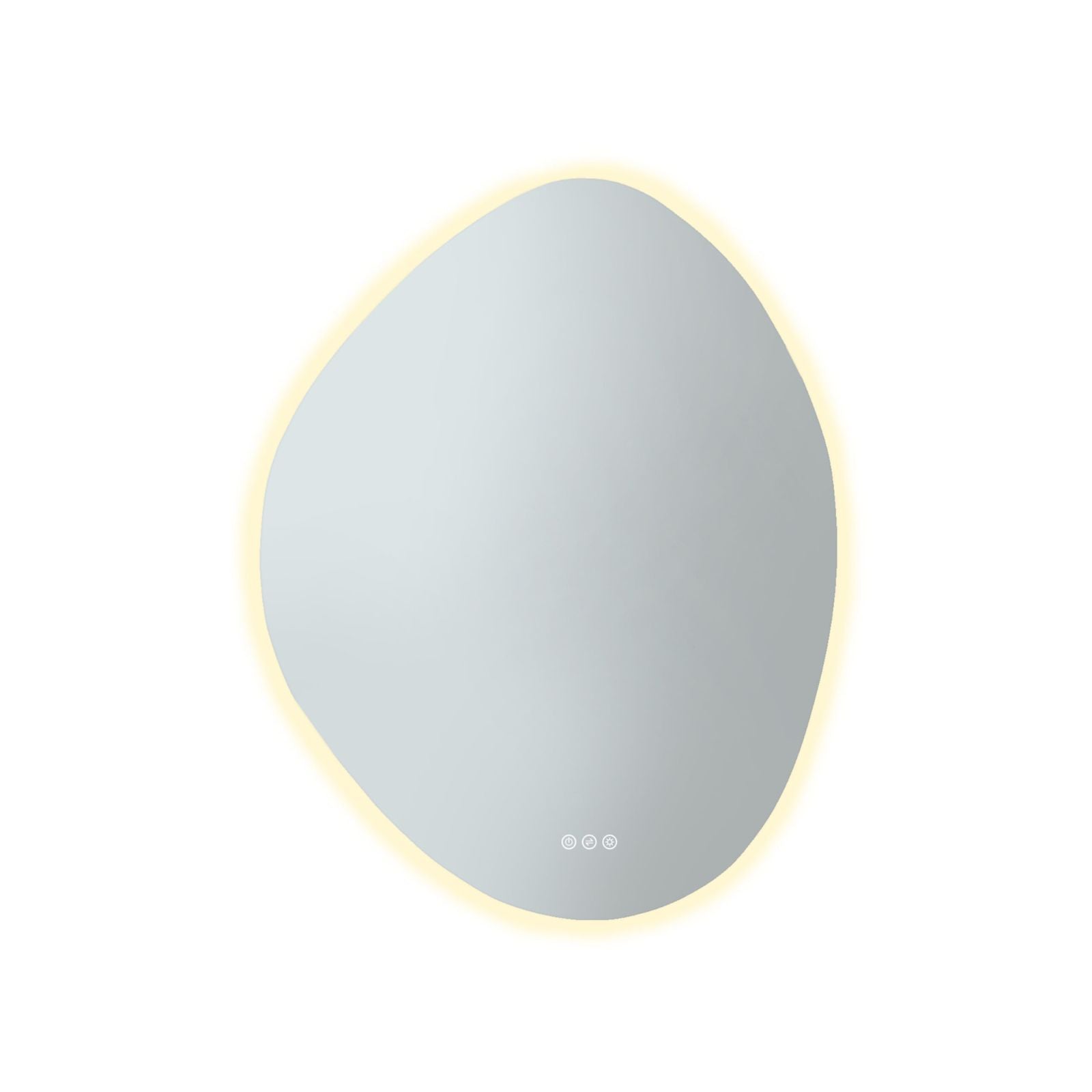 Radiant Pebl Frameless LED Mirror FLESSPEB7090 - The Blue Space