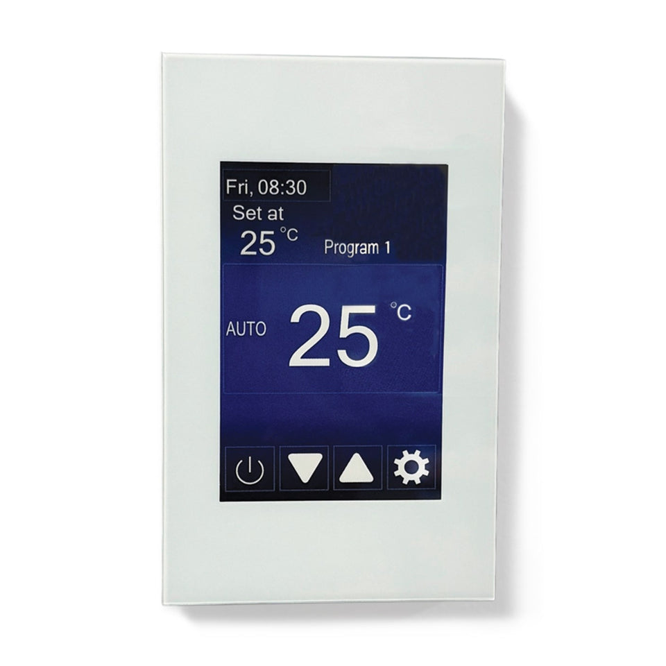 Radiant Premium UNIVERSAL Touch Screen Timer White -Vertical or Horizontal Orientation