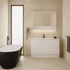 Timberline Swift Floor Standing Vanity with Ceramic Top