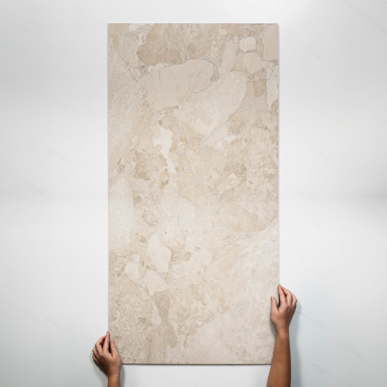 Single with Hand Roccia Beige External Porcelain Tile P4 600 x 1200mm MATSBEN3 - The Blue Space