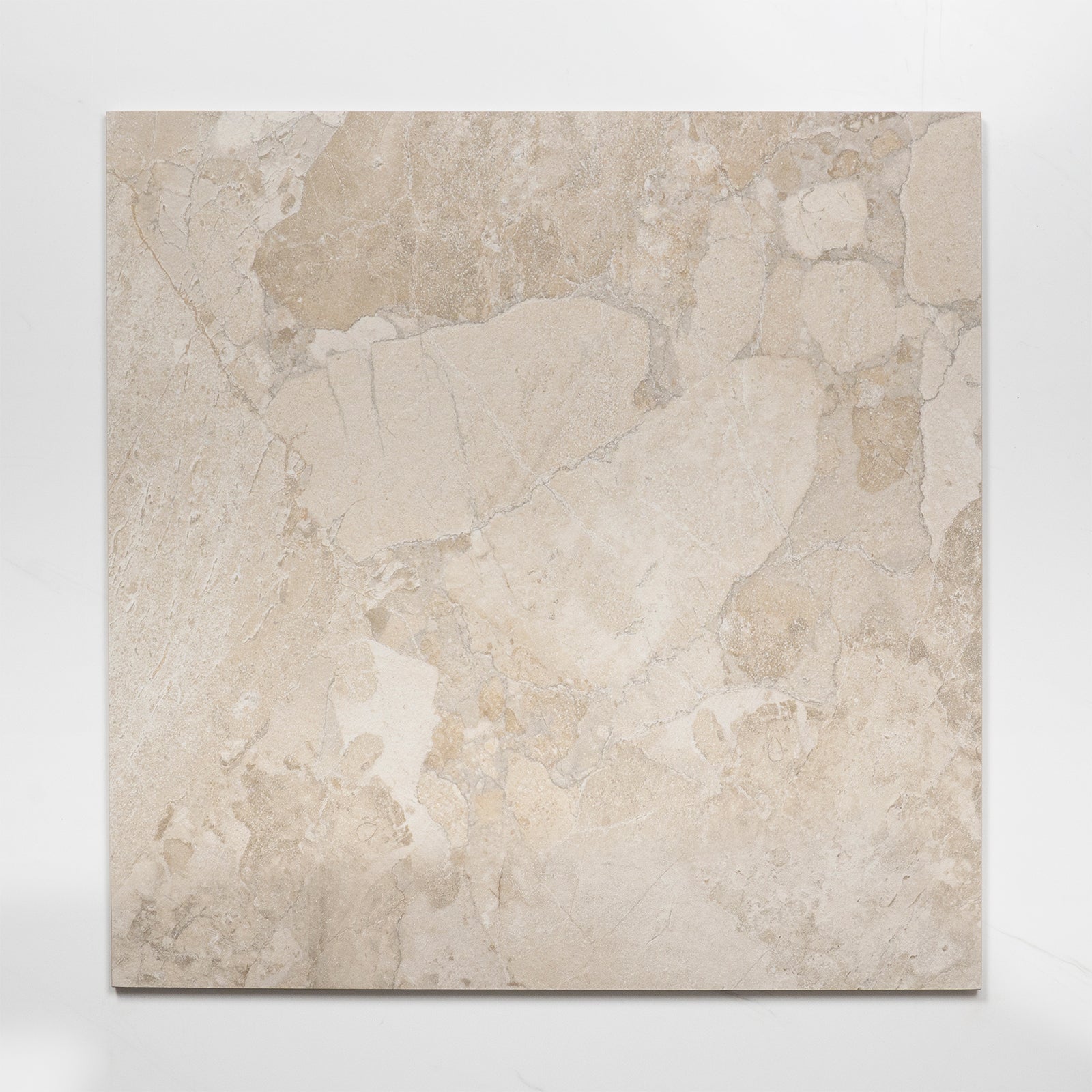 Single no Hand Roccia Beige Lappato Porcelain Tile P4 600 x 600mm MATSBEN1 - The Blue Space