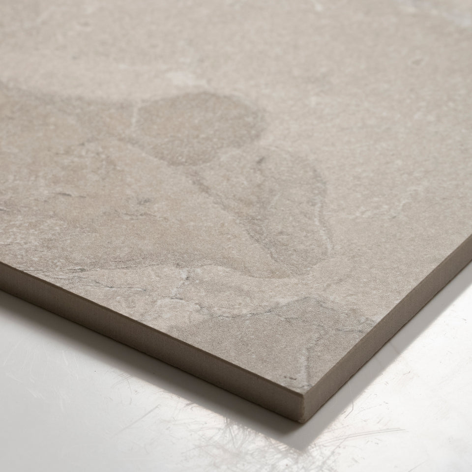 Roccia Greige External Porcelain Tile P4 600 x 1200mm