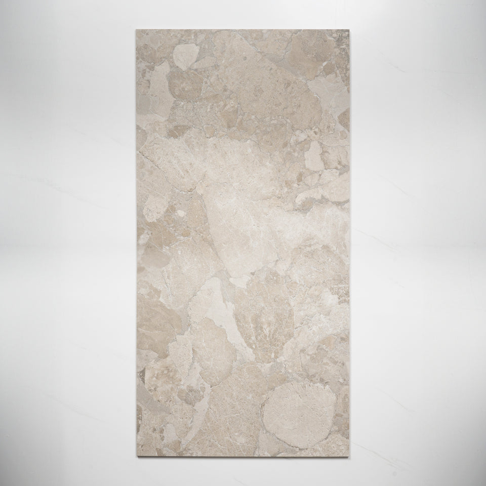 Roccia Greige External Porcelain Tile P4 600 x 1200mm