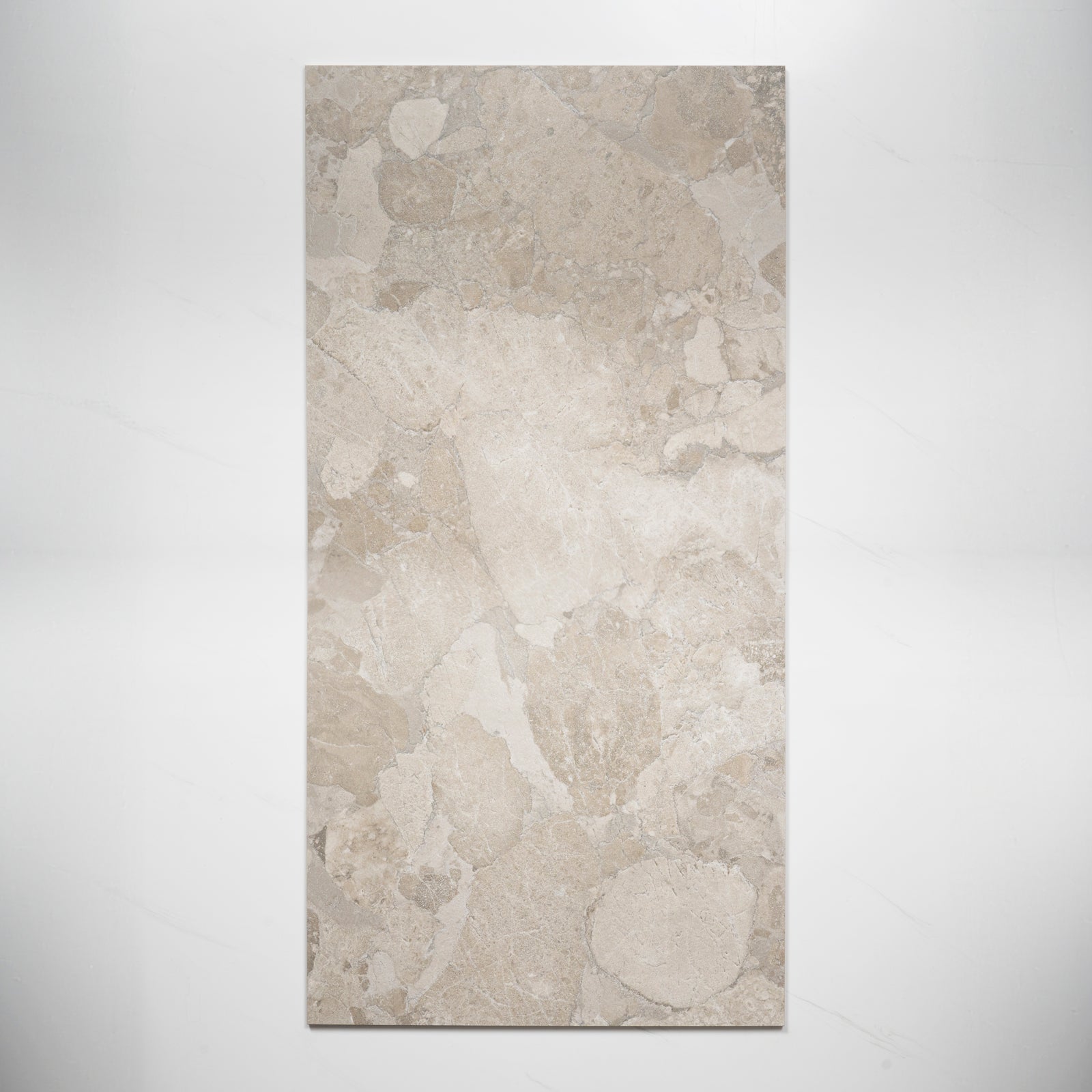 Faces Roccia Greige Lappato Porcelain Tile P4 600 x 1200mm MATSGRN2 - The Blue Space