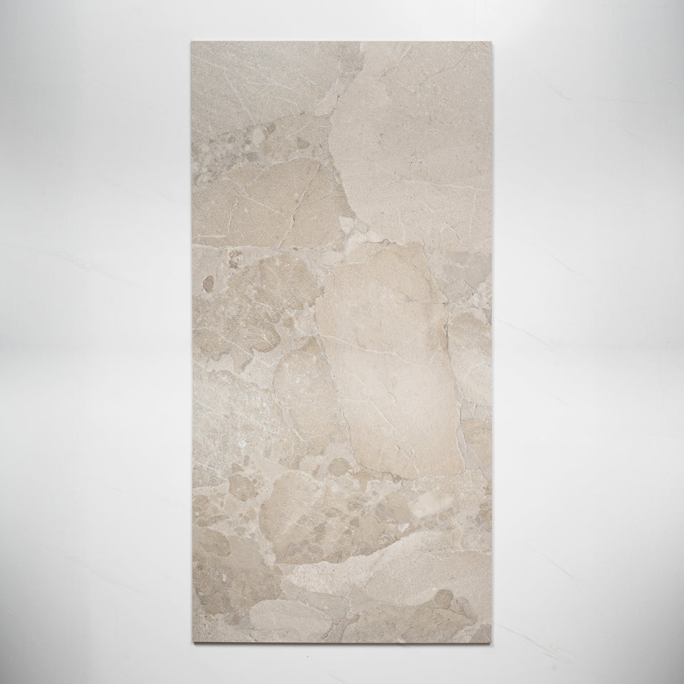 Roccia Greige Lappato Porcelain Tile P4 600 x 1200mm