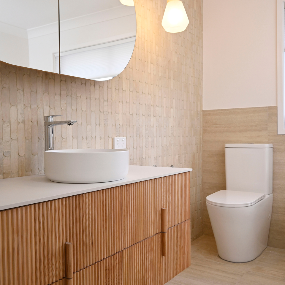 Bao Round 360mm Above Counter Basin - Matte White