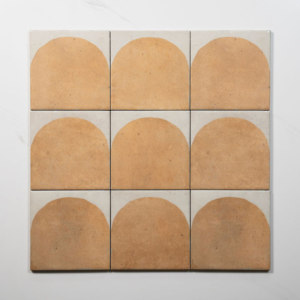 Soluna Arc Cotto Porcelain Tile 150 x 150mm
