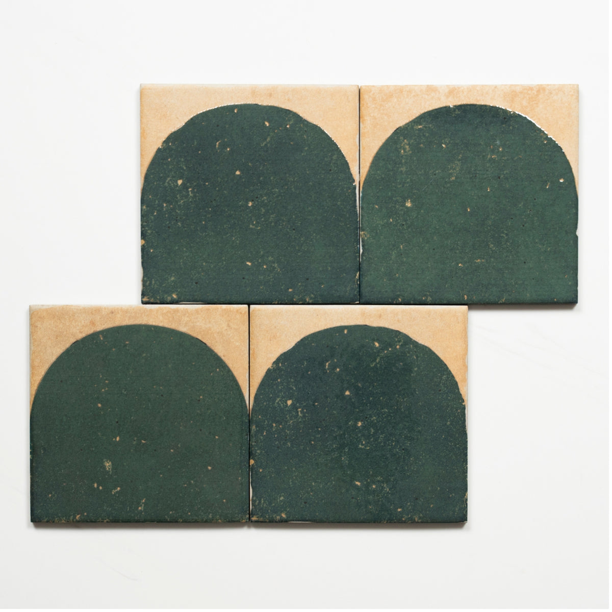 Alternative Pattern Soluna Arc Green Porcelain Tile 150 x 150mm ALTGRD - The Blue Space