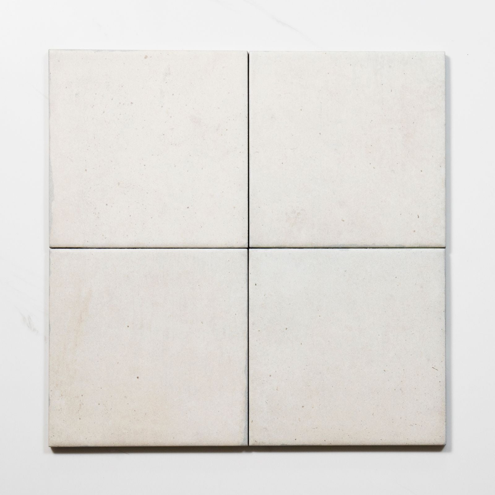 Pattern No Hand Soluna White Matte Porcelain Tile 150 x 150mm ATLWHM - The Blue Space