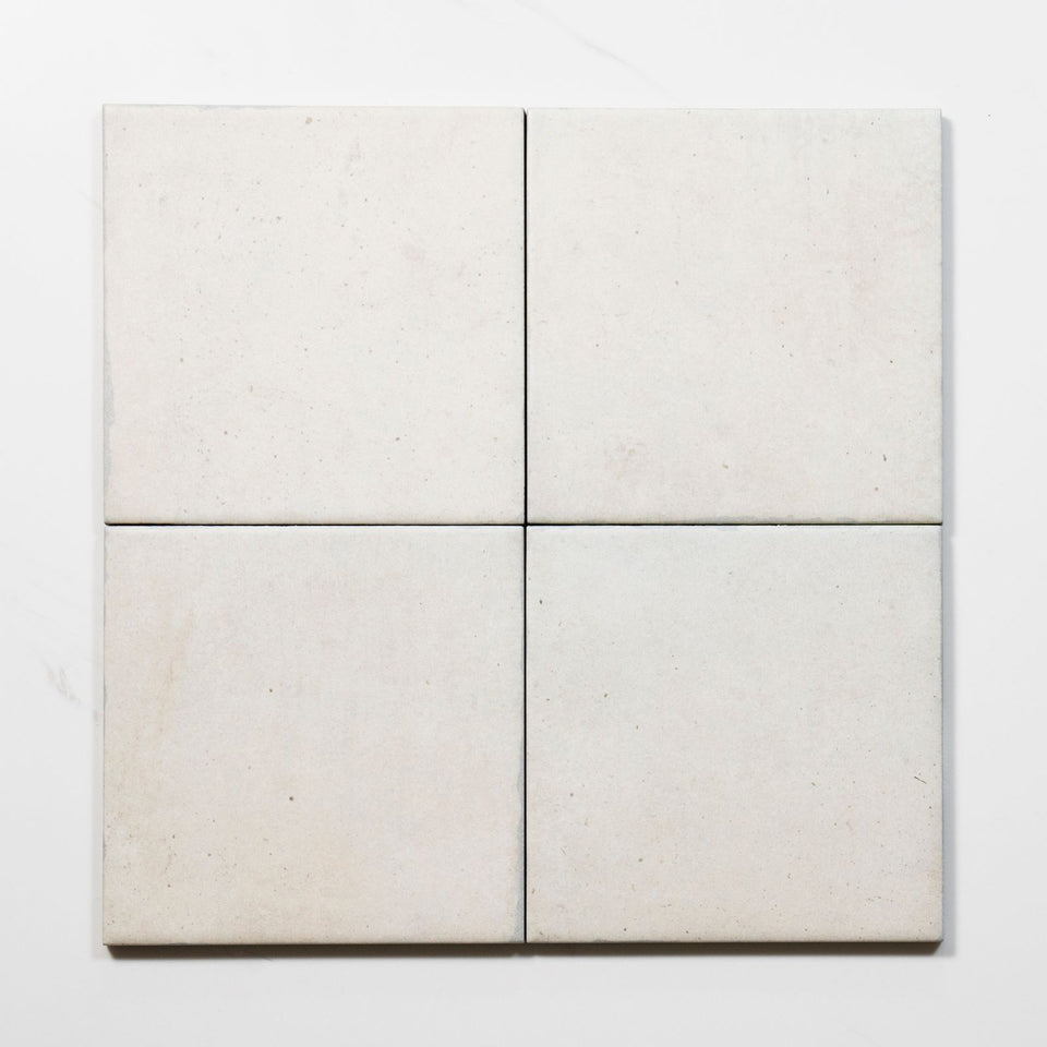 Soluna White Matte Porcelain Tile 150 x 150mm