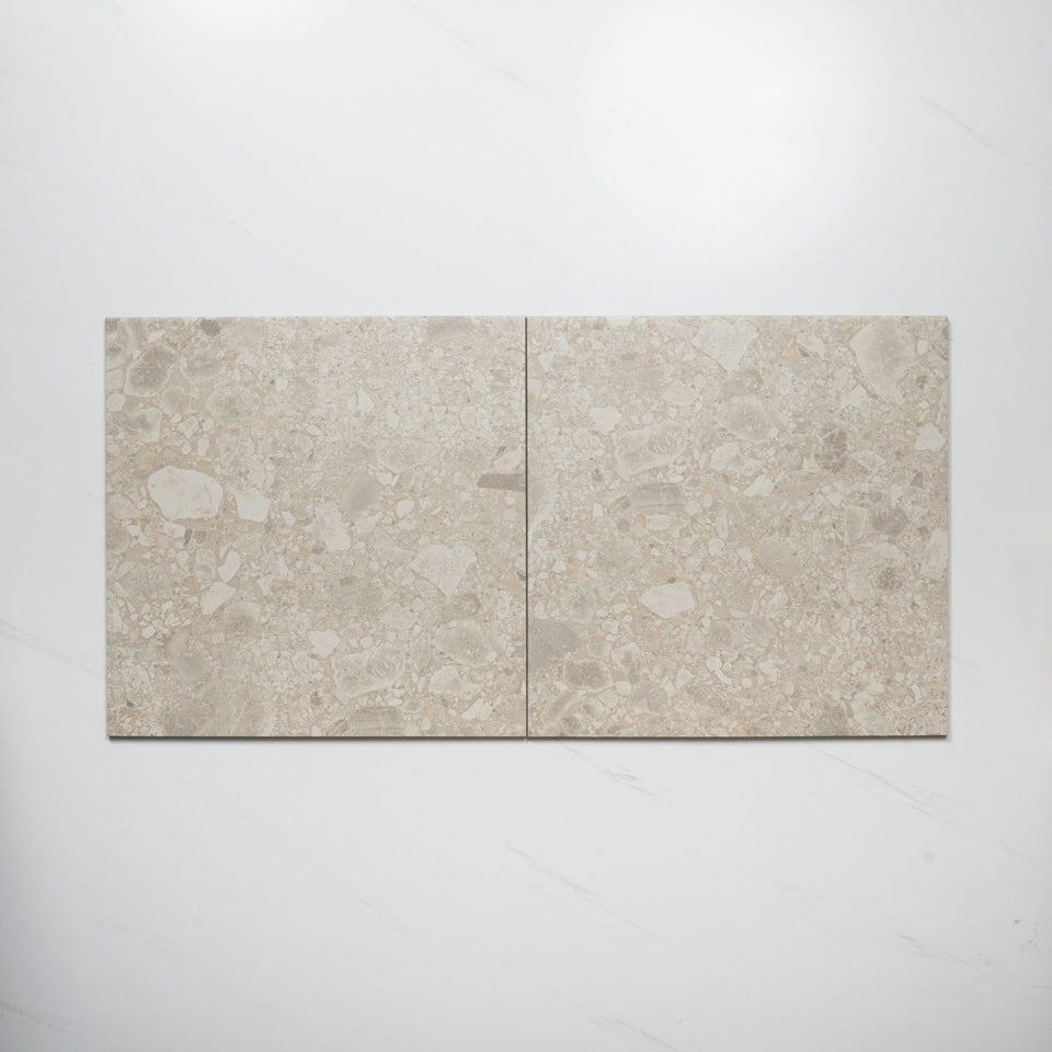 Southside Beige Terrazzo External P5 Porcelain Tile 450 x 450mm