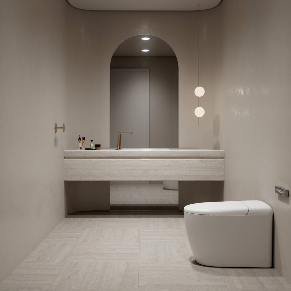 St George Mosman Smart Toilet (Intelligent Bidet Toilet) - Gloss White