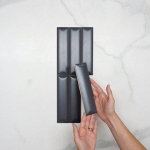 Sunset Iron Grey Satin Dune Ceramic Tile 50x200mm