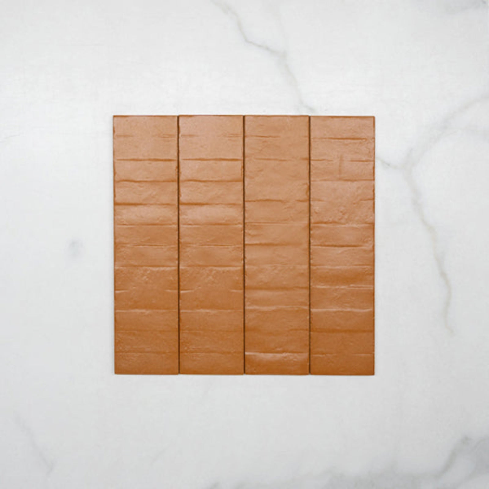 Faces No Hand Tan Olivia Feature Subway Matte 75 x 300mm Porcelain  - The Blue Space