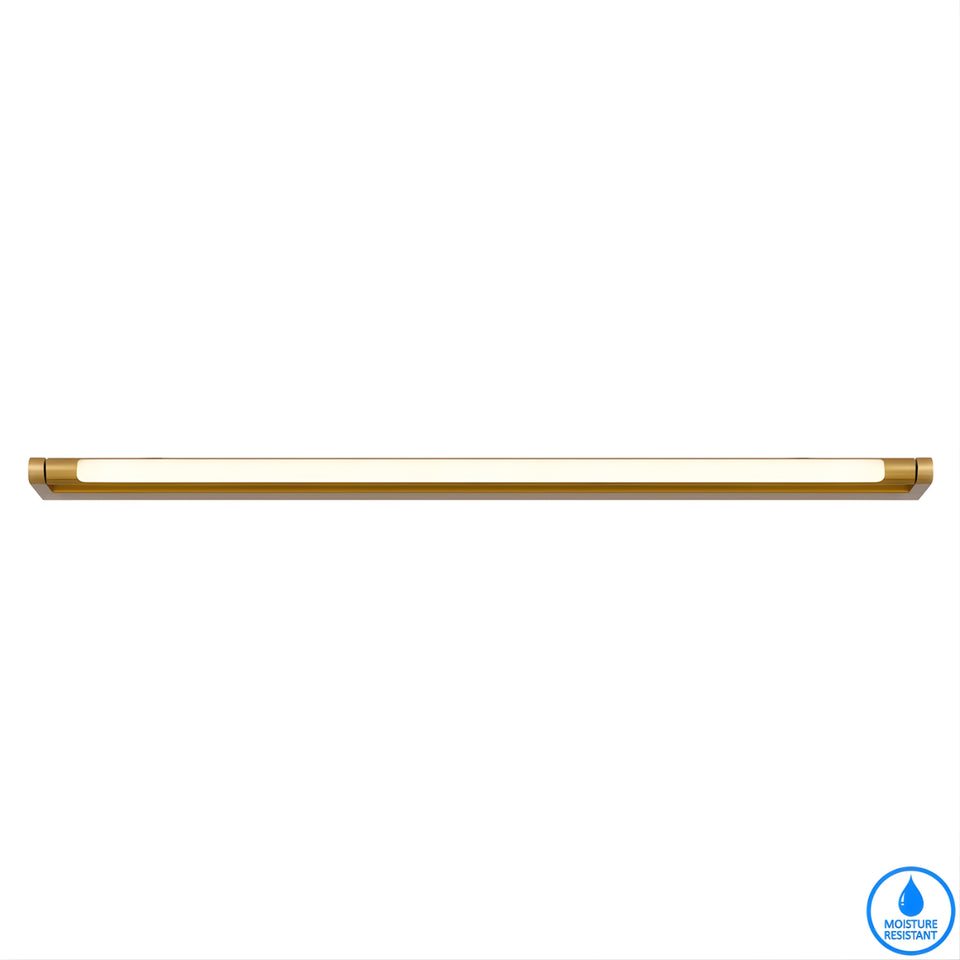 Telbix Arvin 80 Vanity Wall Light Antique Gold