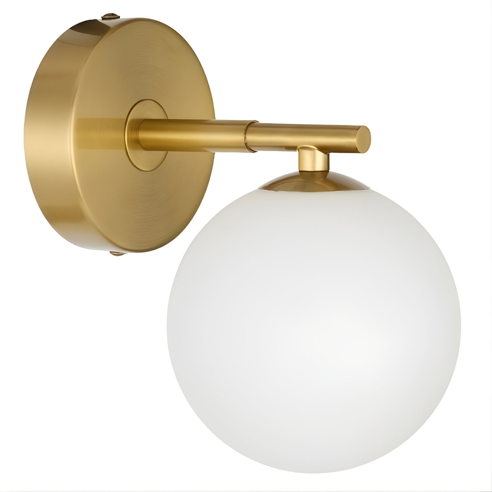 Angle Light Off Telbix Felton 1 Light G9 Wall Light Antique Gold Opal FELTONWB1-AGOM - The Blue Space