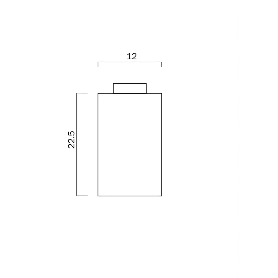 Telbix Fila Batten Fix Ceiling Light Nickel