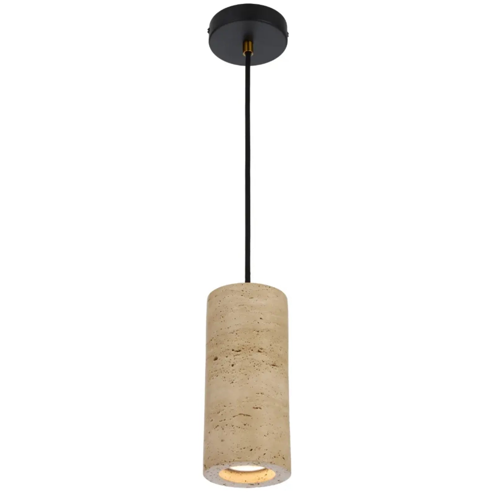 Single Telbix Jornel Pendant Light Beige JORNELPE-BE - The Blue Space