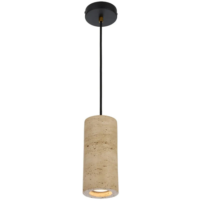 Single Telbix Jornel Pendant Light Beige JORNELPE-BE - The Blue Space