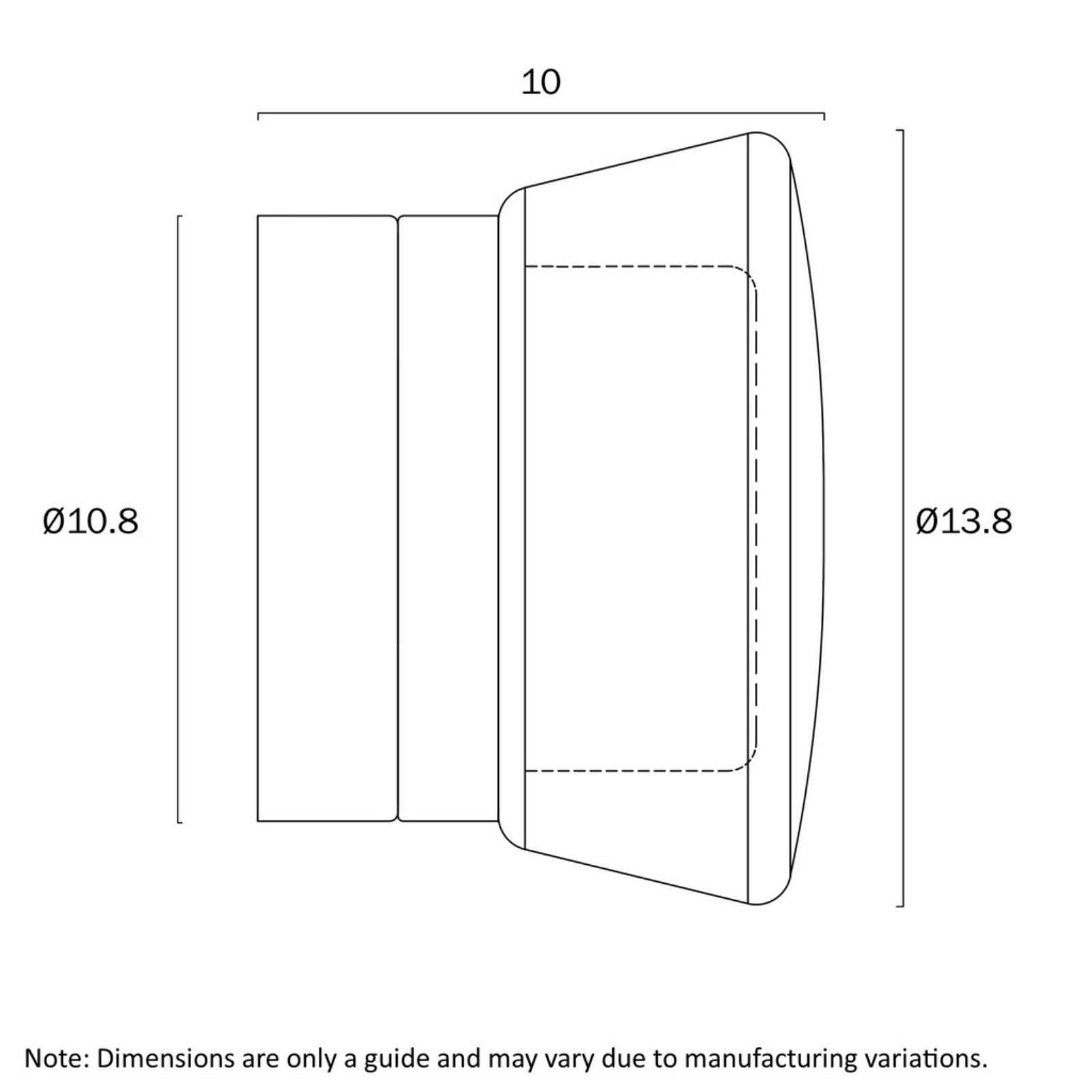 Line Drawing Telbix Lomira Wall Light Polished Nickel LOMIRAWB-NK - The Blue Space