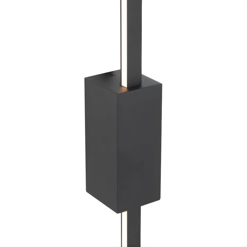 Telbix Madras 90cm Wall Light Black