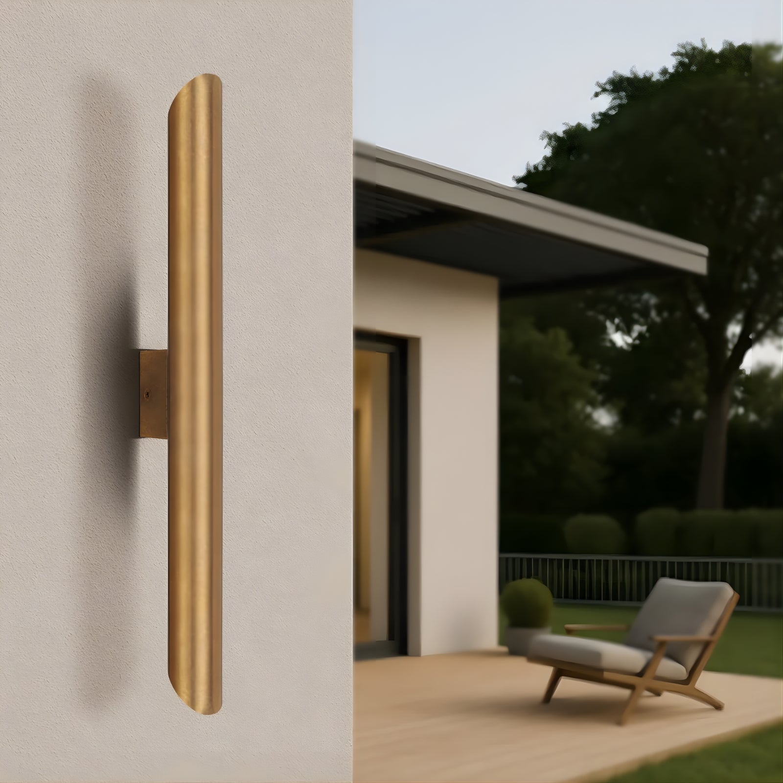 Lifestyle Telbix Penros 2 Wall Light Natural Brass PENROSEX2-BRS - The Blue Space