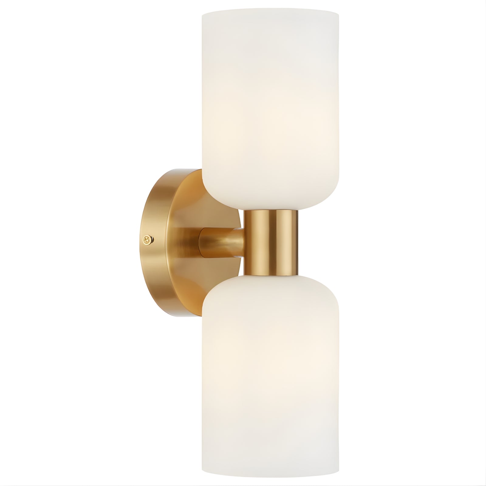 Telbix Riven 2 Wall Light Antique Gold Opal Matte  RIVENWB2-AGOM - The Blue Space