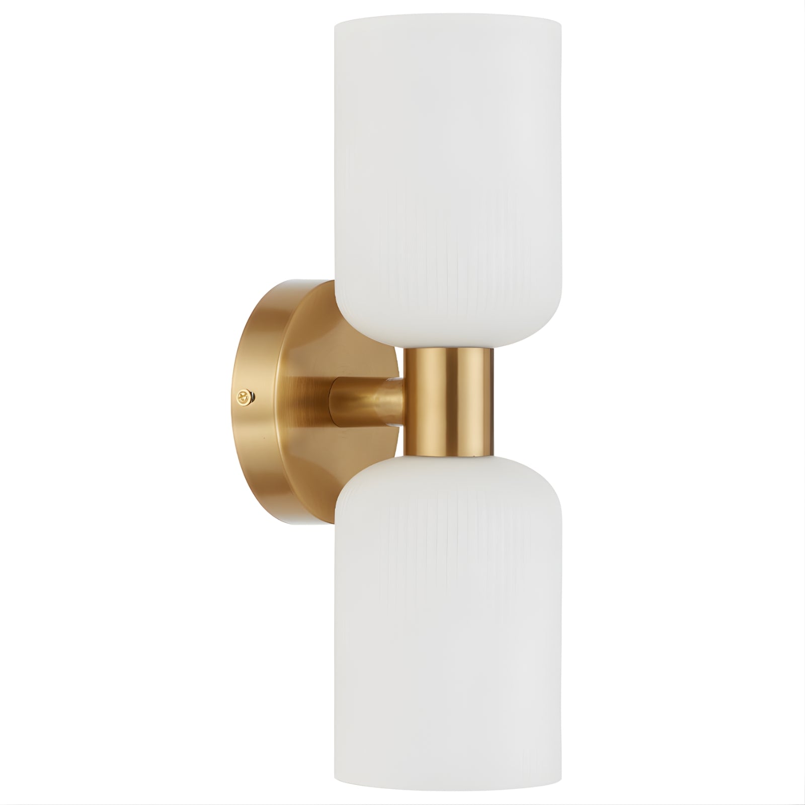 Off Telbix Riven 2 Wall Light Antique Gold Opal Matte  RIVENWB2-AGOM - The Blue Space