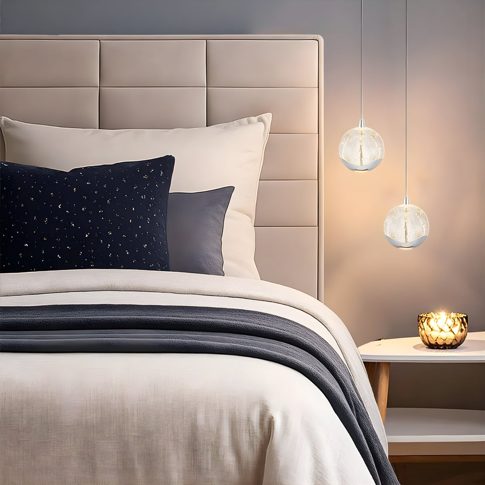 Lifestyle Telbix Segovia 1 Pendant Light Chrome  SEGOVIAPE1-CH - The Blue Space