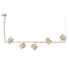 Horizontal Telbix Turin 5 Light Pendant E14 Khaki TURINPE5-KH - The Blue Space