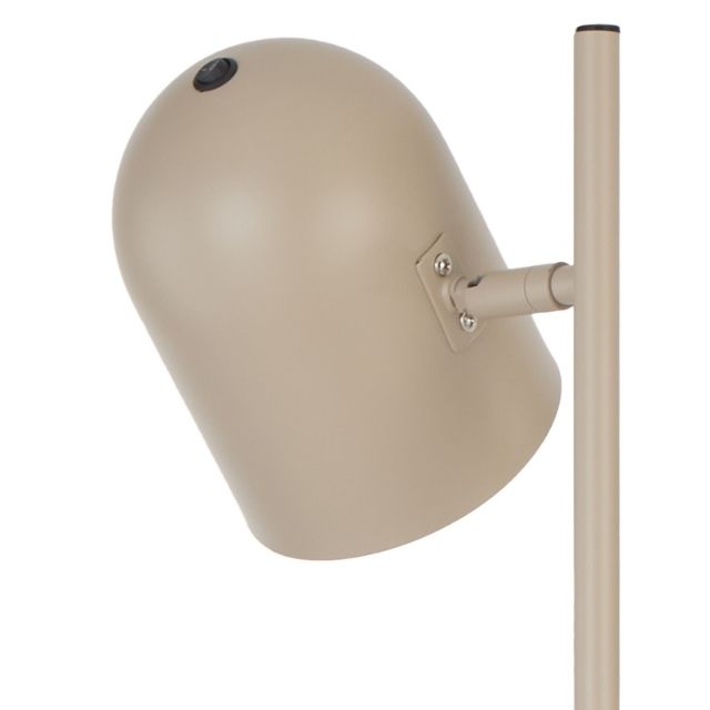Close Telbix Turin Floor Lamp E14 Khaki TURINFL3-KH - The Blue Space