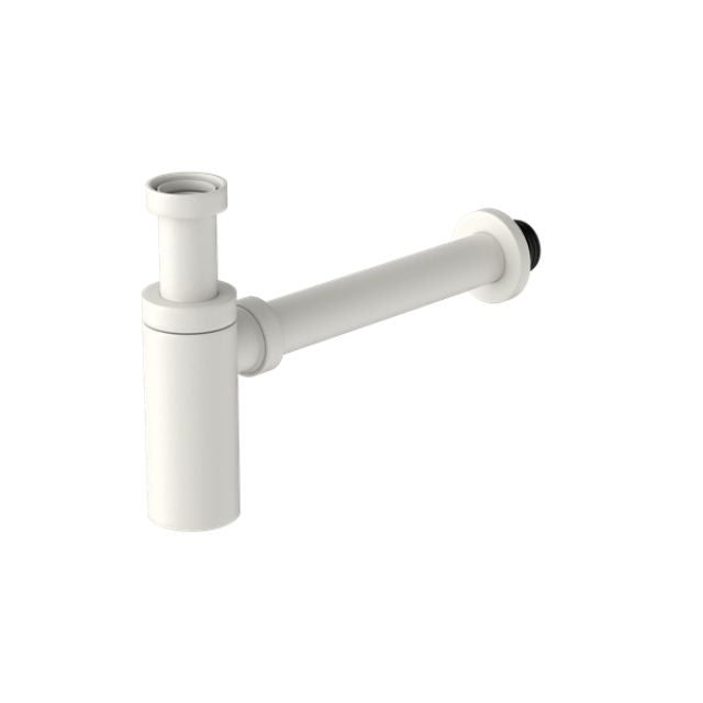 Nero 40mm Round Bottle Trap Matte White