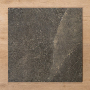 Avalon Charcoal Lappato Porcelain Tile 450x450mm