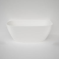 Caroma Contura II 1500mm Back to Wall Freestanding Bath - Matte White CII5WFMW