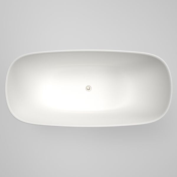 Caroma Contura II 1700mm Freestanding Bath - Matte White CII7FSMW - The Blue Space