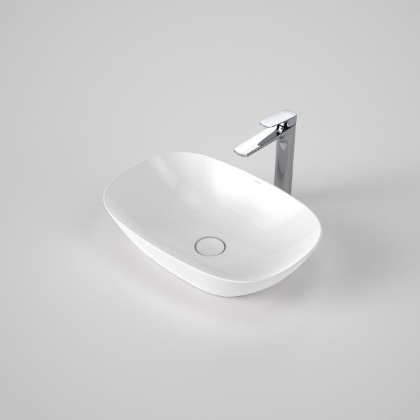 Caroma Contura II 530mm Pill Above Counter Basin - White 853200W - The Blue Space