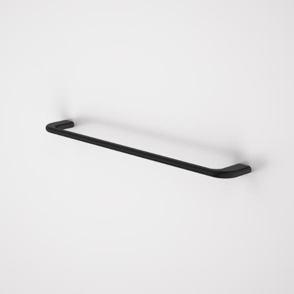 Caroma Contura II 620mm Single Towel Rail - Matte Black 849033B | The Blue Space