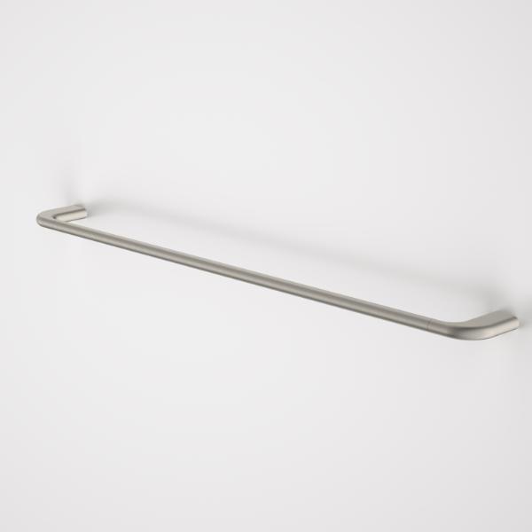Caroma Contura II 820mm Single Towel Rail - Brushed Nickel