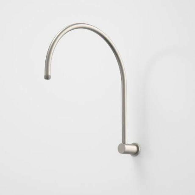 Caroma Contura II Gooseneck Shower Arm - Brushed Nickel 849086BN - The Blue Space