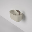 Caroma Contura II Pill Hand Wall Basin (1 Tap Hole) - Matte Clay 853710CL - The Blue Space