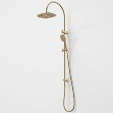 Caroma Contura II Rail Shower with Overhead - Brushed Brass 849080BB4A