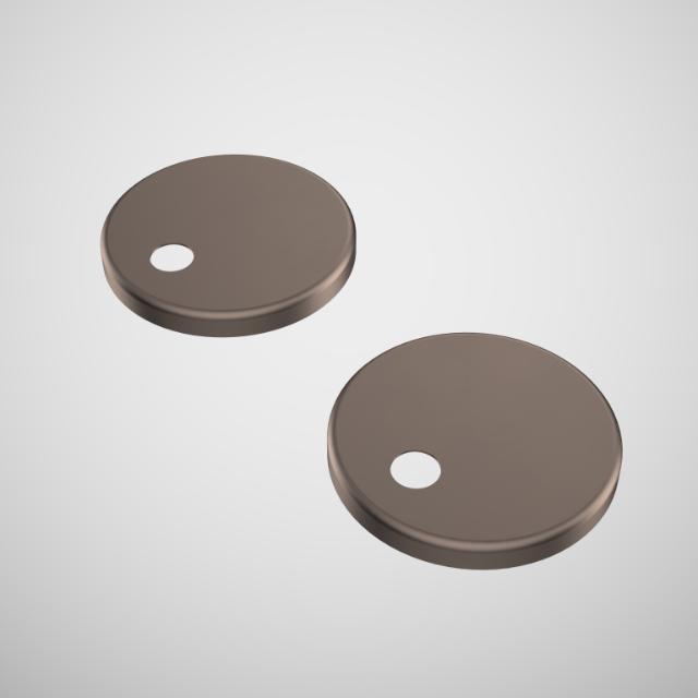 Caroma Contura II (Urbane II) Toilet Seat Hinge Caps - Brushed Bronze 254213BBZ - The Blue Space