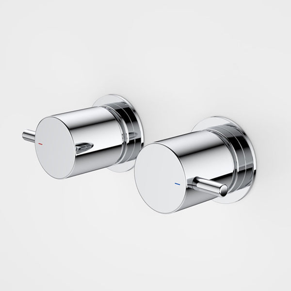 Caroma Luna Lever Lead Free Wall Handle Set Chrome